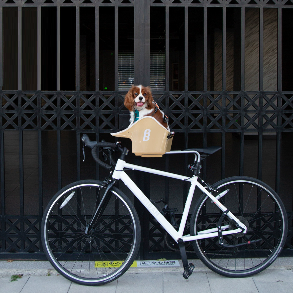 Brooke & Breeze Canine Copilot - Crème Beige Brooke & Breeze