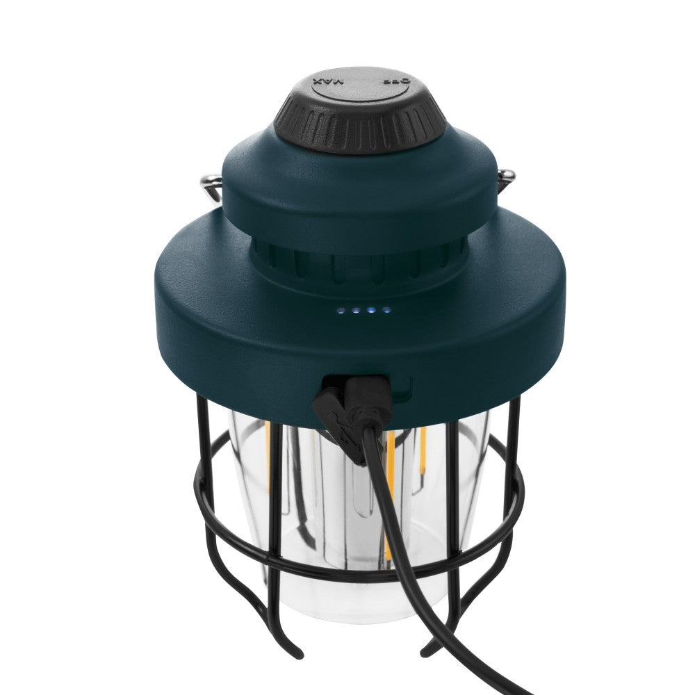Outdoor-Campinglampe - USB-Ladeanschluss - Lichtdimmeffekt - Schwarz