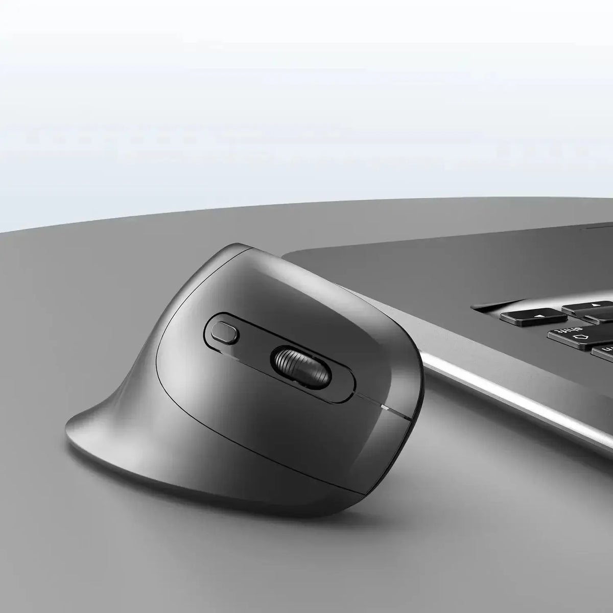 Ergonomische draadloze muis - Verticaal design met 6-knops functionaliteit Delux
