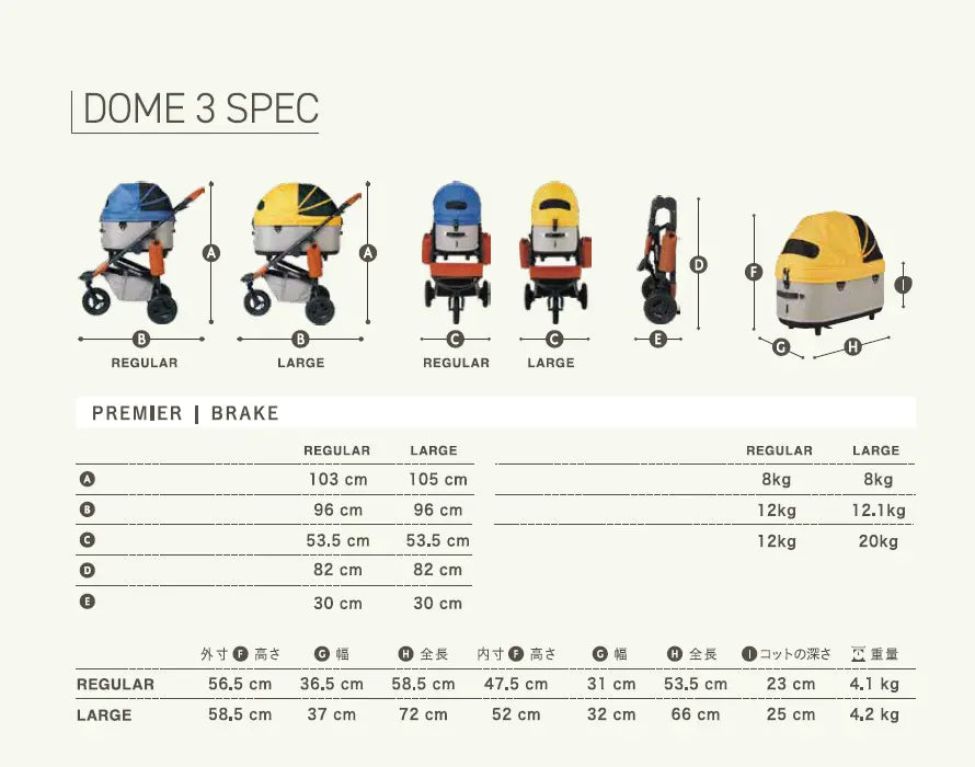 AirBuggy Dome3 Large Black – luxe zwarte hondenbuggy kattenbuggy SpirePets