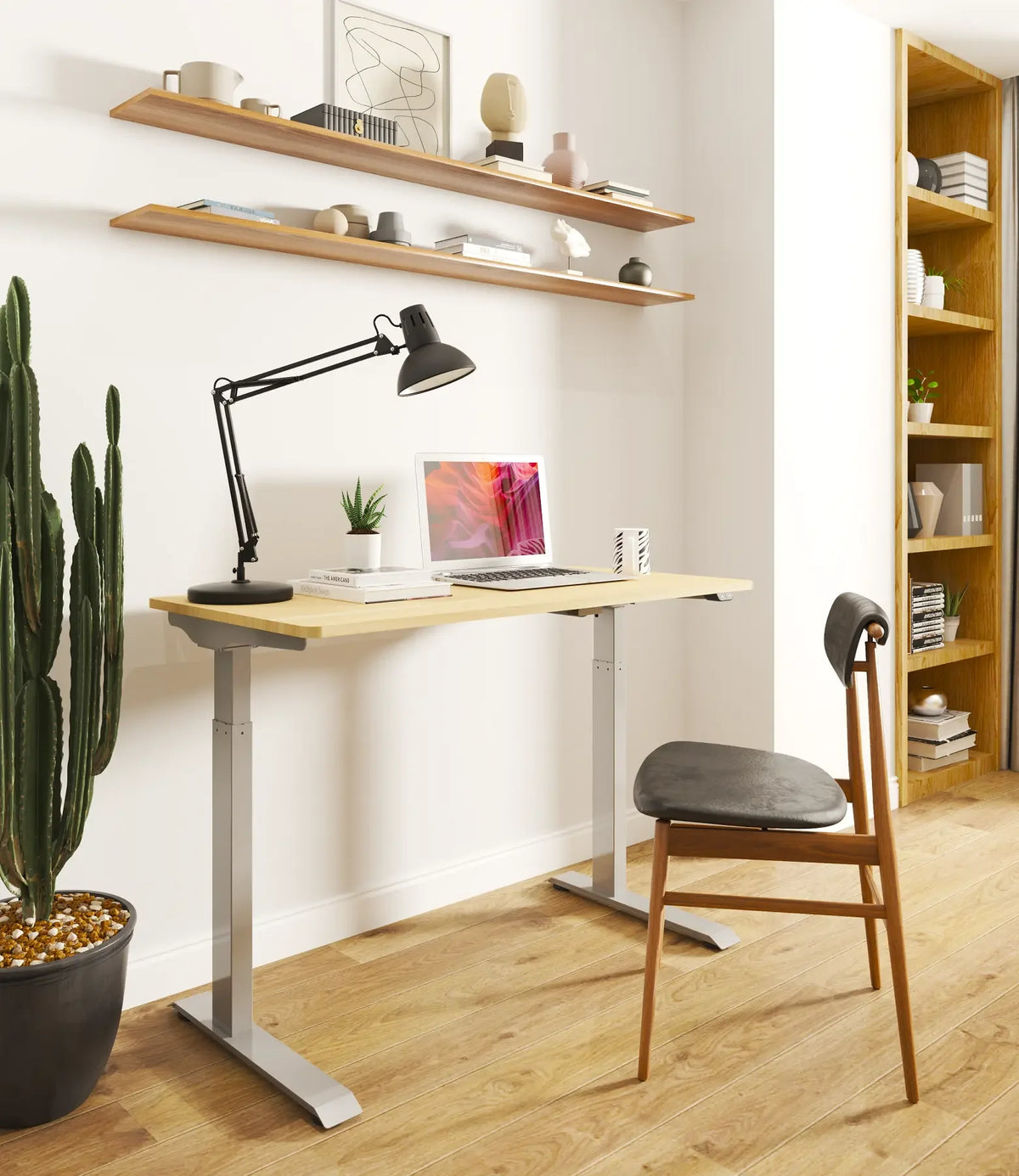 Spire zit-sta bureau elektrisch verstelbaar - ergonomische werkplek - in hoogte verstelbaar Spire