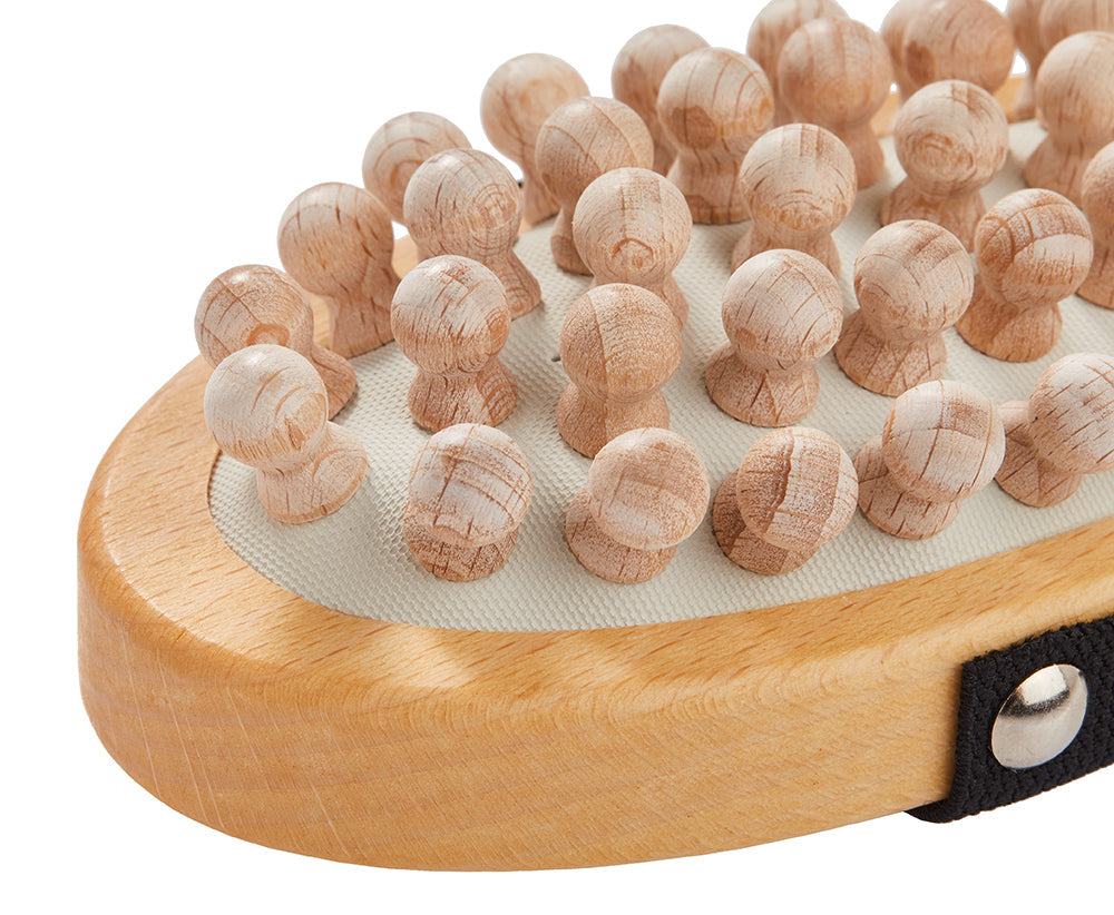 Keller Honden Massage Borstel – Handgemaakt Beukenhout SpirePets