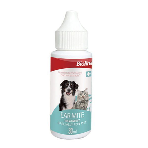 Oormijt oordruppels voor hond en kat - 30ml