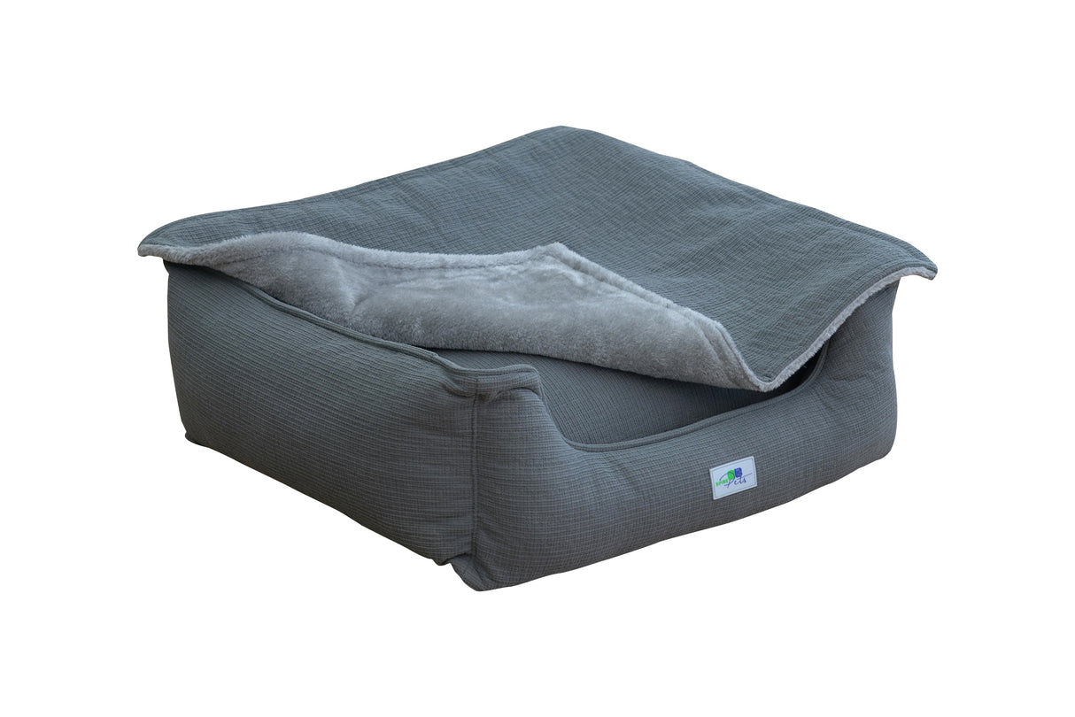 Hondenmand Bastiaan - Ribcord hondenbed - Warm en comfortabel - maat M