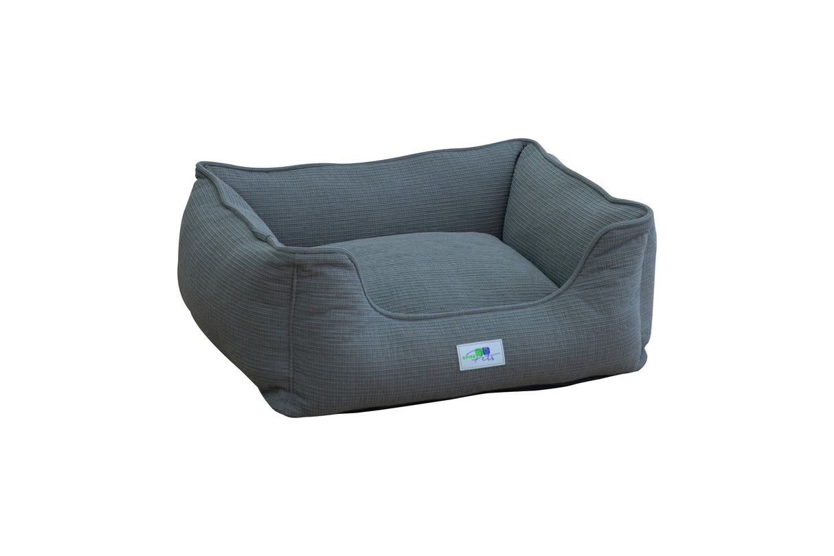 Hondenmand Bastiaan - Ribcord mand - Warm en comfortabel - Maat S