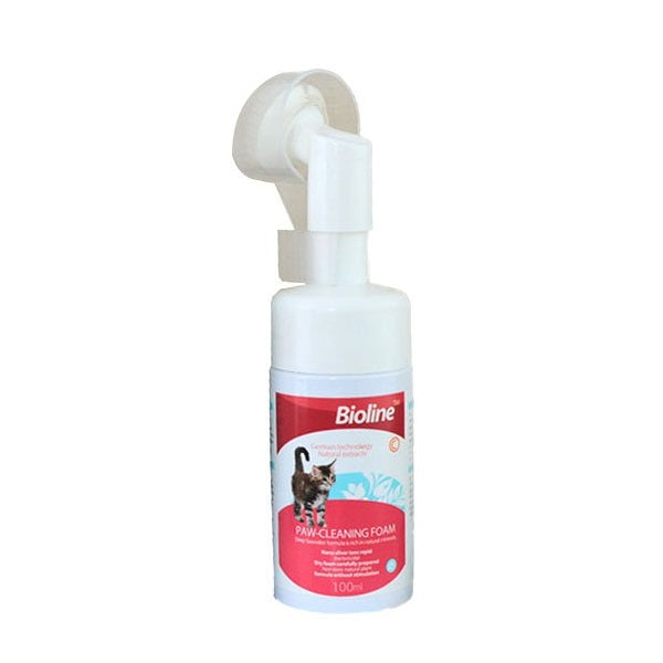 Mousse de nettoyage pour chats-Nettoyage pour paws-100mL - 6x4.5x8cm (LxlxH)