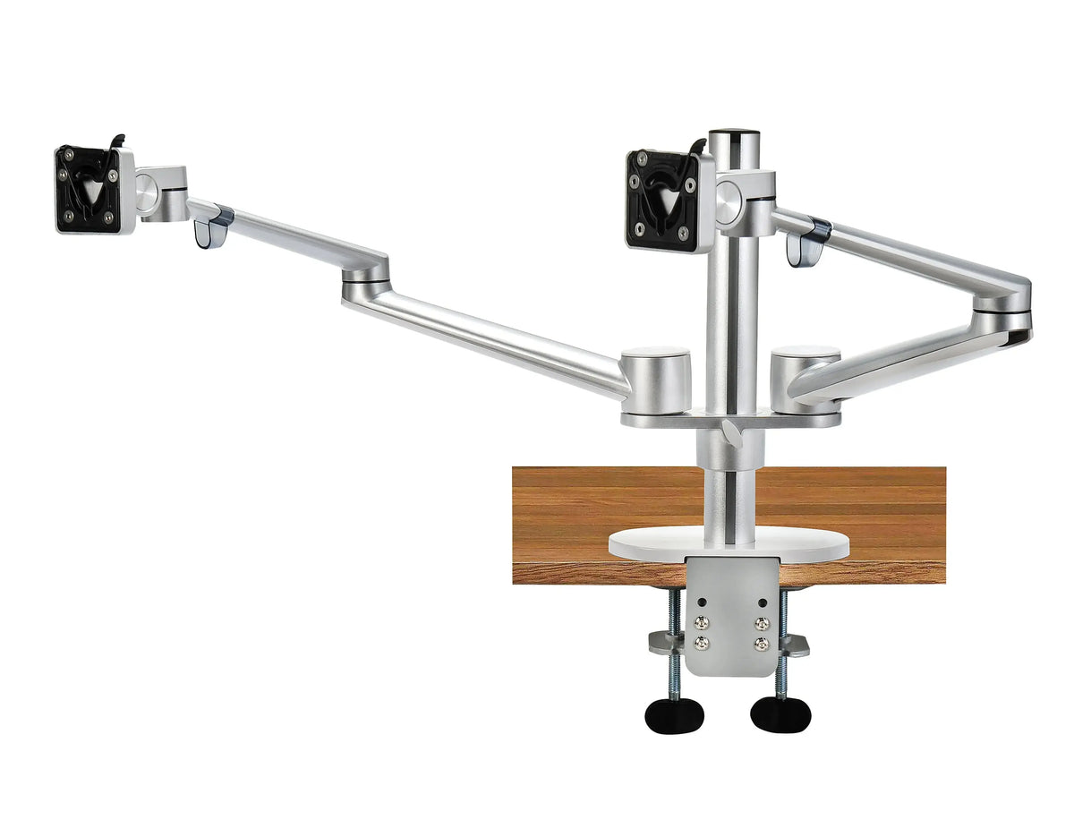 SPIRE Dual Monitor Beugel Basis - Voor Twee Schermen - Monitor arm voor 2 beeldschermen Spire