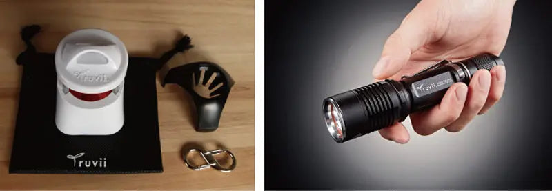 Truvii muggenwerend kapje voor zaklampen Truvii