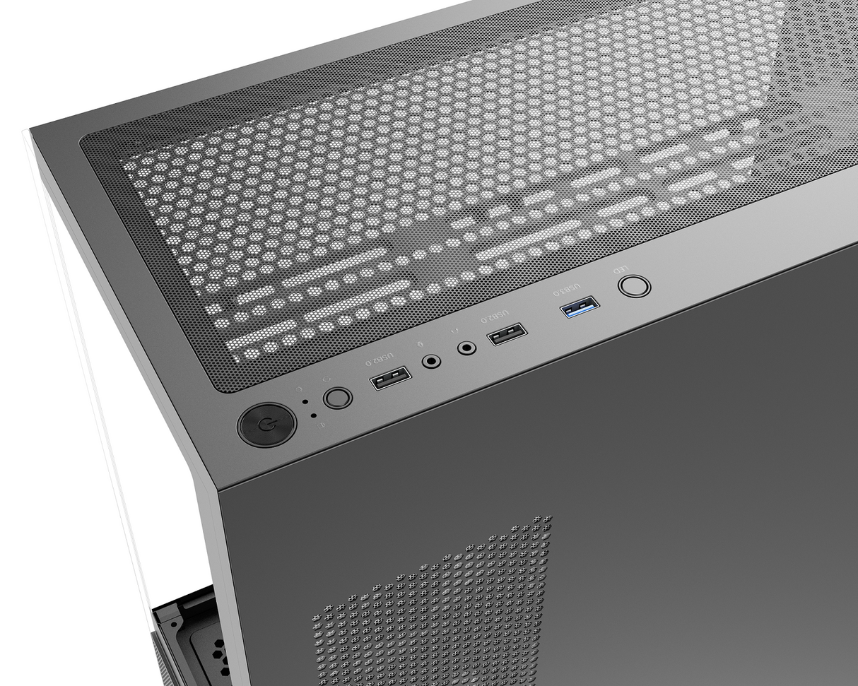 PC housing | Black | USB2.0, USB3.0 | 3.5" HDD * 2, 2.5" SSD * 2 | Micro ATX/MINI ATX | VGA card