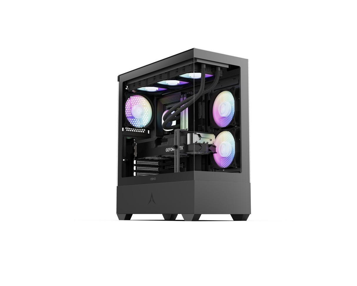 PC housing | Black | USB2.0, USB3.0 | 3.5" HDD * 2, 2.5" SSD * 2 | Micro ATX/MINI ATX | VGA card