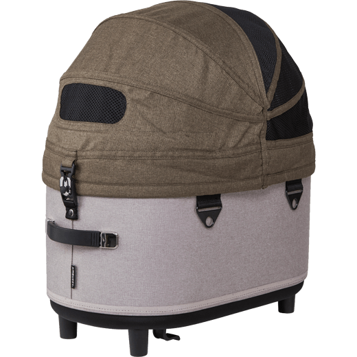 AirBuggy Dome 3 Large – Cacao – luxe hondenbuggy kattenbuggy