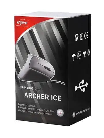Draadloze ergonomische muis | Verticaal | USB ontvanger | Rechtshandig | Computermuis Coolgods