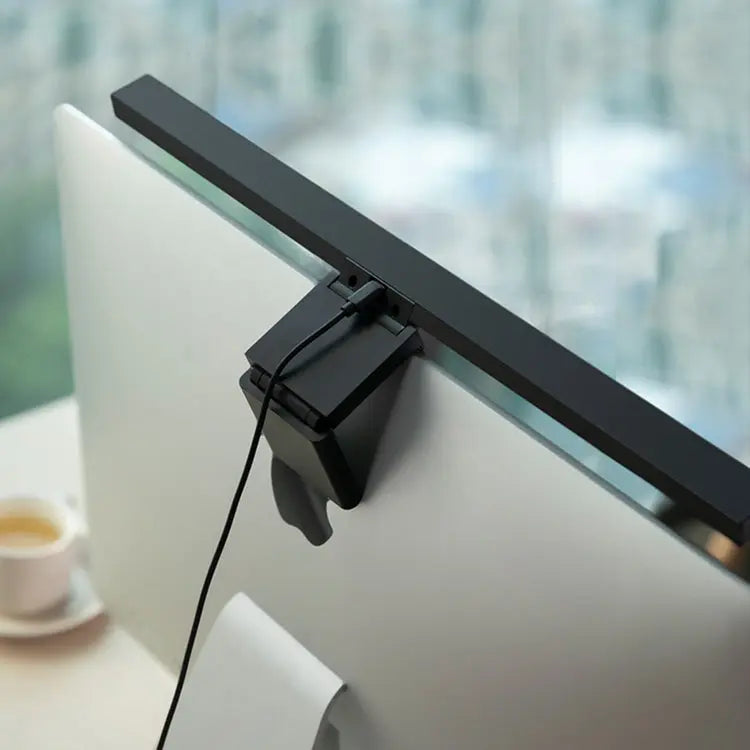 Monitor Lamp | LED lamp computer | Zwart | ABS + aluminium | USB-voeding Spire