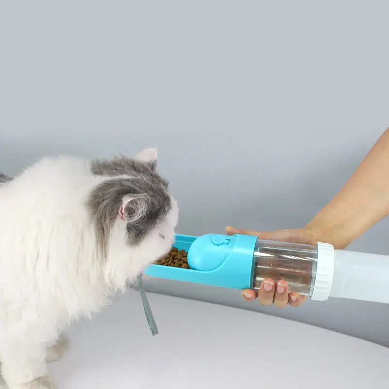 Voedsel en Waterfles voor Huisdieren - Blauw SPIRE-PETS