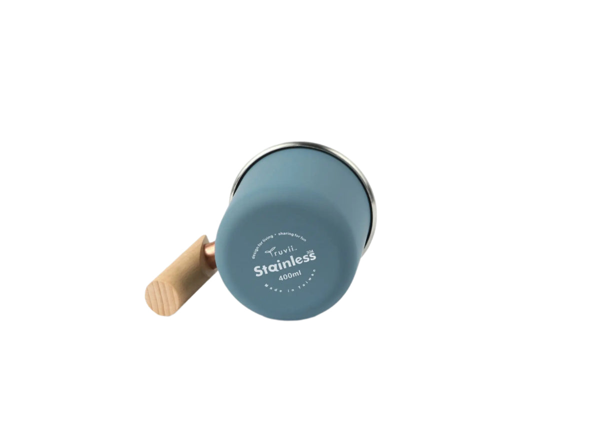 Camping beker roestvrij staal - Kalas Indigo blauw (4)