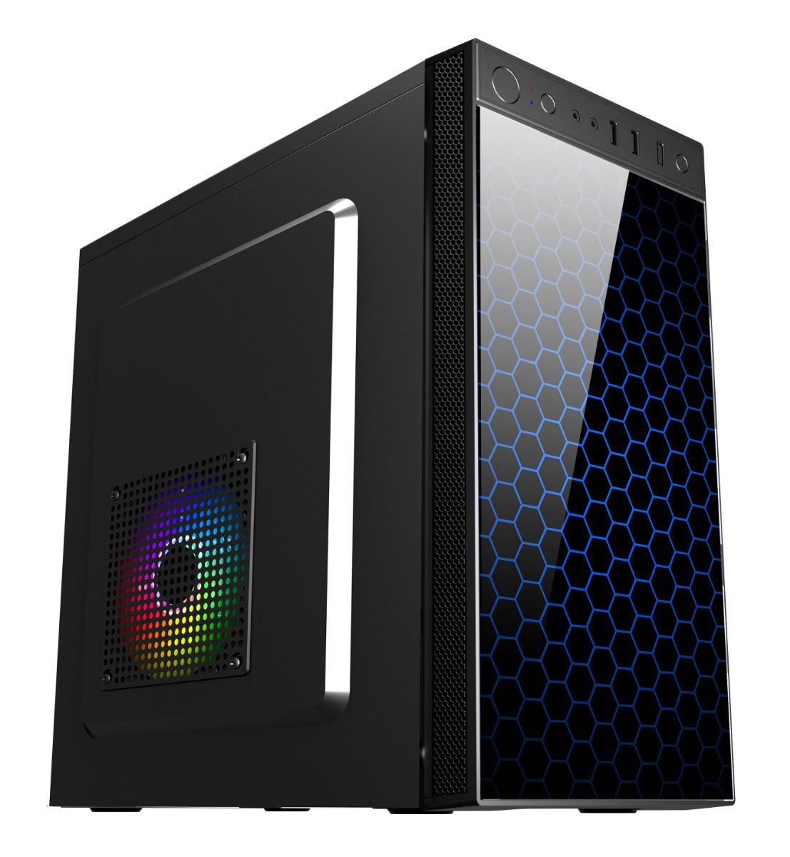 PC behuizing Micro ATX | TRICER 1415 met 420W voeding | 1*USB2.0, 1*USB3.0 Coolgods