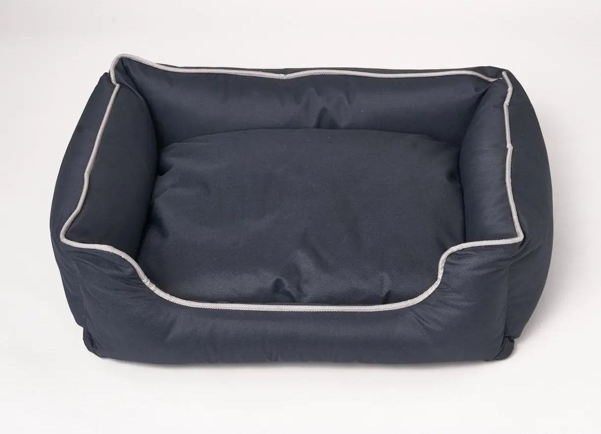 Waterbestendig Huisdierenbed | Anti-Slip Onderkant | Makkelijk Schoon te Maken| Bora | Donkergrijs | 30 x 25 x 14 cm