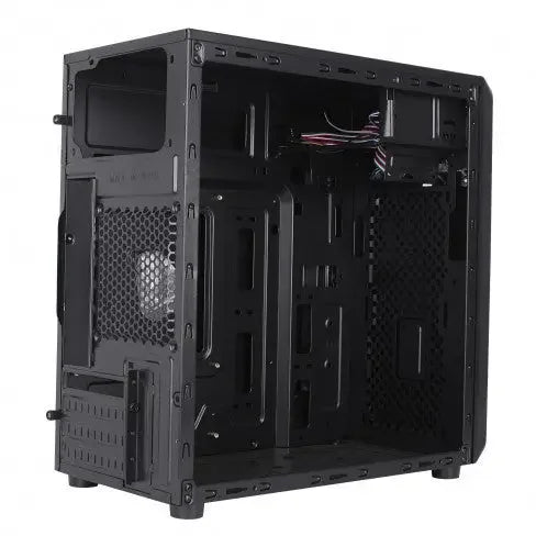 PC behuizing | Micro ATX Behuizing | Zwart | 1*USB2.0, 1*USB3.0 | Inclusief 420W ATX voeding Coolgods