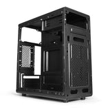 Spire Supreme 1614 PC-Gehäuse | Schwarz | 420W Netzteil | 2x USB 3.0 | Computergehäuse | 40,5 x 17,6 x 42 cm