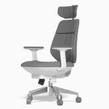 Gaming Stoel - Dubbele airbag lendesteun - Ergonomische Bureau Stoel - Lendeverwarming - Nylon wielen - Grijs - 62.3x66x109.3cm (LxBxH) Coolgods