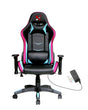 X2 Gaming Stoel - PVC Leer - RGB Lichten - Nylon wielen - Bureau Stoel - Ergonomische Ontwerp - 54x69.5x133cm (LxBxH) Spire