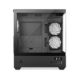 PC-Gehäuse | Schwarz | USB2.0, USB3.0 | 3,5-Zoll-Festplatte * 2, 2,5-Zoll-SSD * 2 | Micro ATX/MINI ATX | VGA-Karte