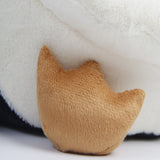 Kattenmand -  Warm - Half-ingesloten - Kussen - Schattige Pinguïn - Kleur Zwart en Wit SpirePets