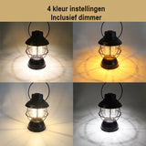 Campinglamp voor buiten - USB Draagbaar Opladen - Licht Dimfunctie - 4 lichtstanden Spire