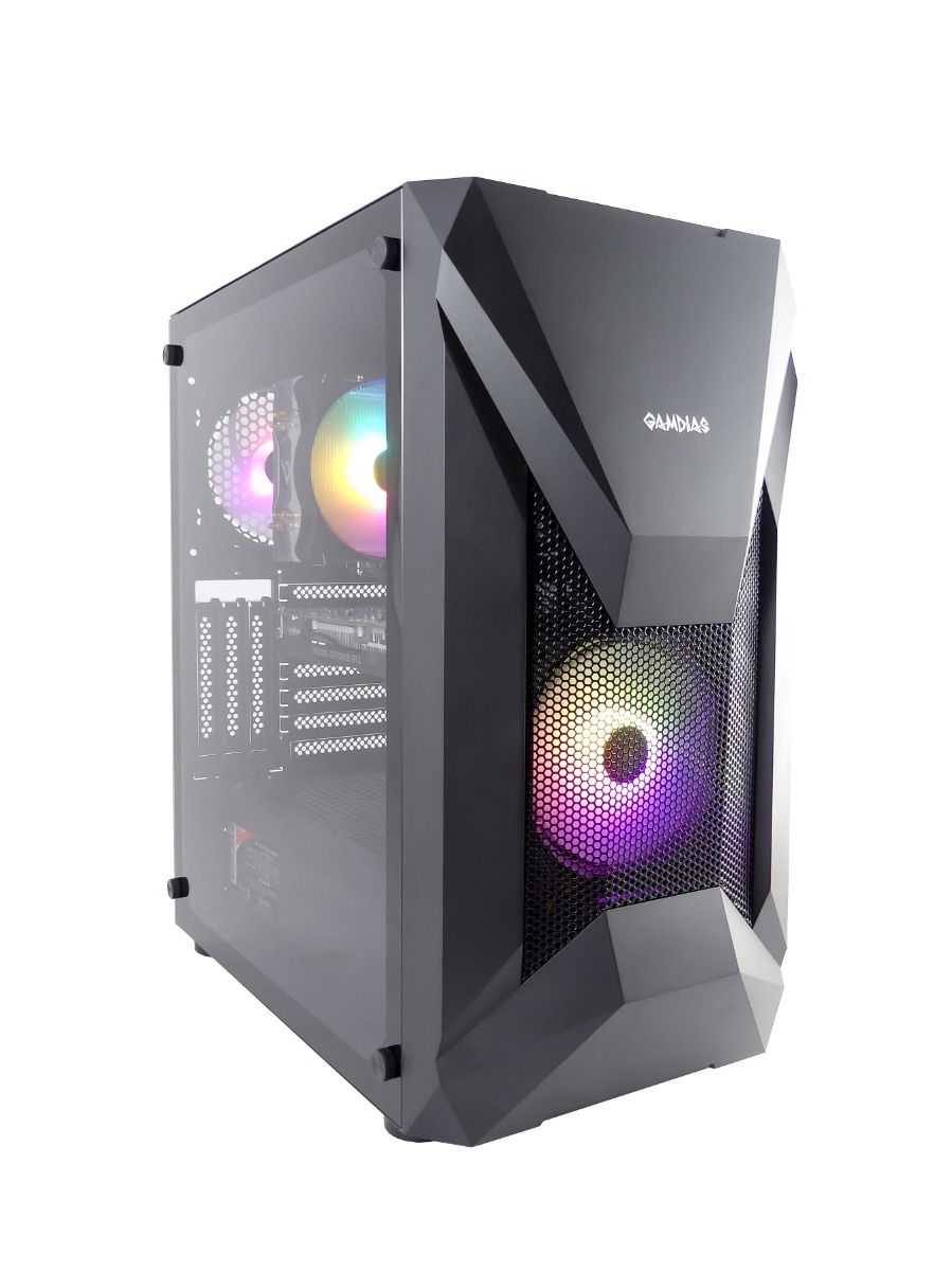 Gamdias Athena Elite E1 Gaming Case - Game PC behuizing - Computer Behuizing - aRGB LED Verlichting