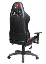 X2 Gaming Stoel - Met nekkussen  Verstelbaar - RGB Lichten - Ergonomisch - Bureau Stoel - PVC leer - Nylon Wielen - 54x69.5x133cm (LxWxH) Spire