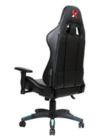 X2 Gaming Stoel - PVC Leer - RGB Lichten - Nylon wielen - Bureau Stoel - Ergonomische Ontwerp - 54x69.5x133cm (LxBxH) Spire