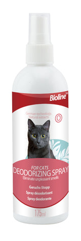 Deodoriserende spray voor katten - 175mL - Frisse geur - 4.5x4.5x7cm (LxWxH) SpirePets