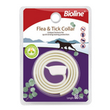 Natuurlijke vlooien- en tekenband - Oranje - 60cm SpirePets