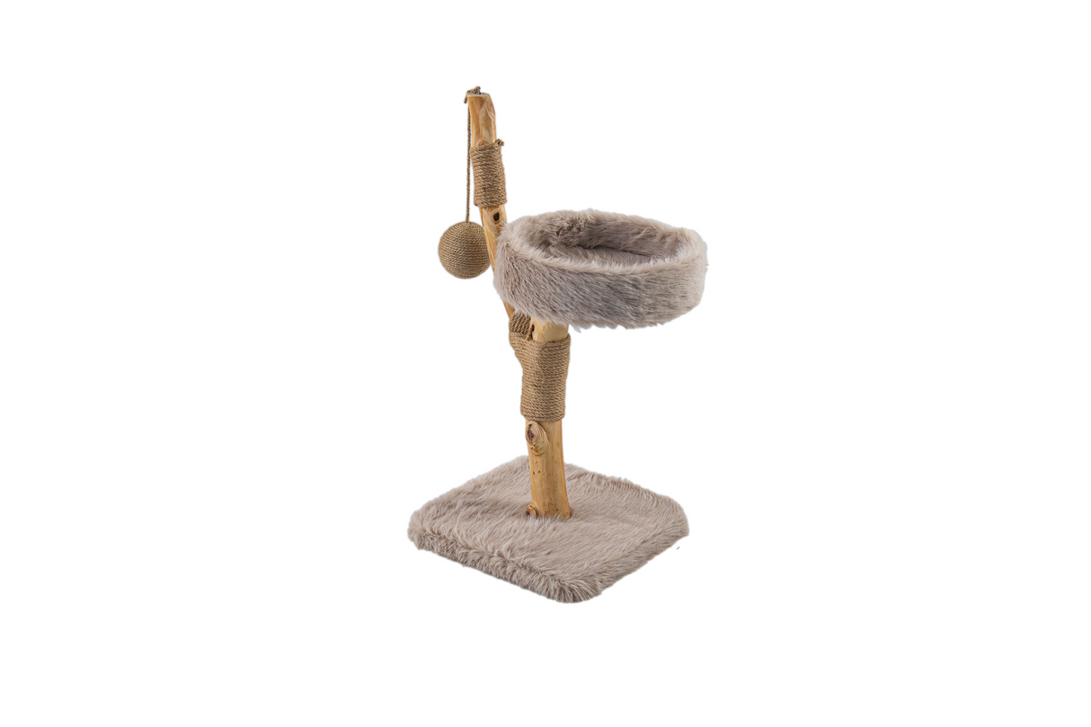 LUNA Design Krabpaal – Massief Hout - Stijlvol Kattenmeubel SpirePets