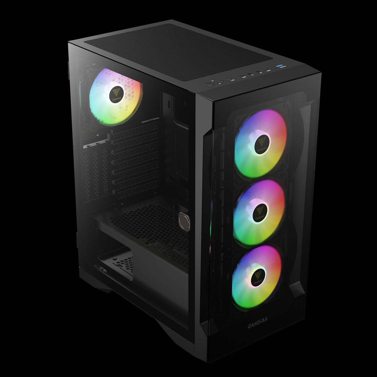 PC housing | Black | USB2.0, USB3.0 | 3.5" HDD * 2, 2.5" SSD * 2 | Micro ATX/MINI ATX | VGA card