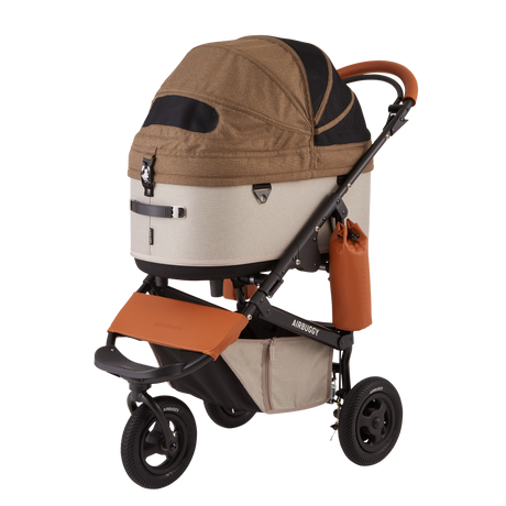 AirBuggy Dome 3 Large – Cacao – luxe hondenbuggy kattenbuggy SpirePets