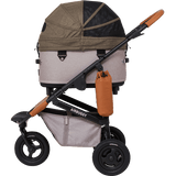 AirBuggy Dome 3 Large – Cacao – luxe hondenbuggy kattenbuggy