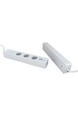 WOOX slimme verlengkabel met 3 Schuko stopcontacten en 4 USB-poorten Woox