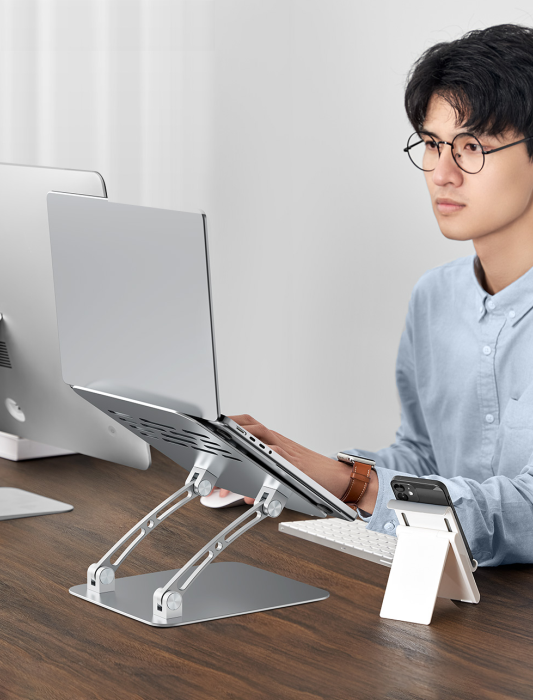 VersaStand Laptopstandaard | perfecte combinatie van ergonomie en stabiliteit Coolgods