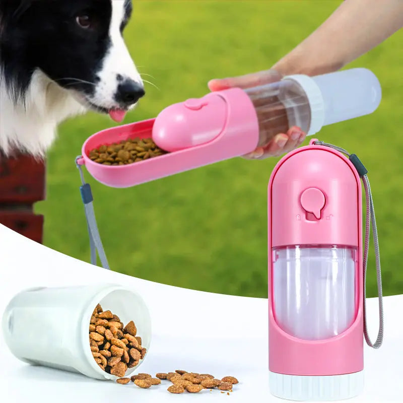 Waterfles voor honden - Wit - Huisdieren drinkfles - 18 x 6cm SPIRE-PETS