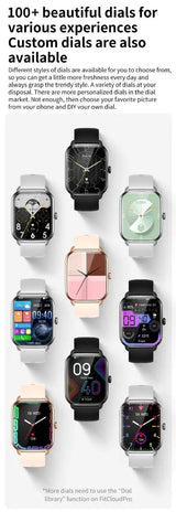 FBW65 Smartwatch | IP67 Waterbestendig | Draadloos opladen | Sporthorloge |  Roze | Stappenteller | Hartslagmeter Coolgods