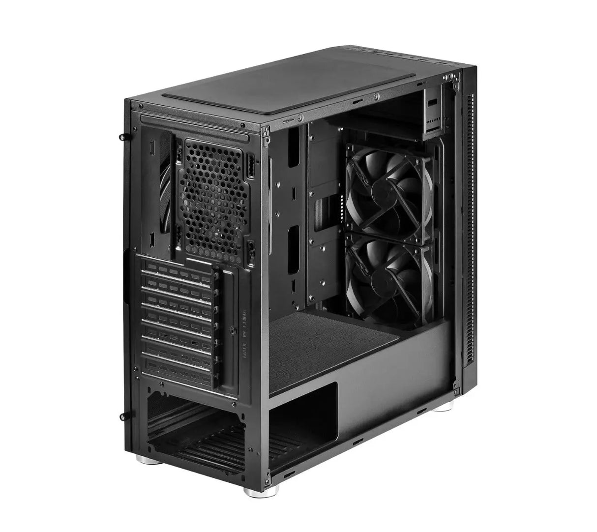 Moderne PC behuizing - ATX Case zonder voeding - PC Gamer behuizing Spire